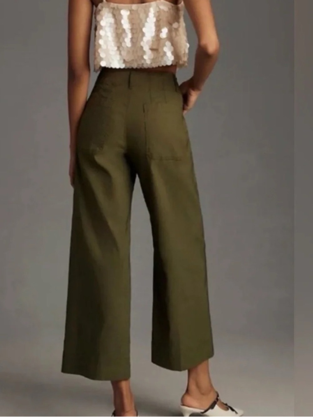Maeve the Collete High Rise Wide Leg Pants - Picture 2 of 5